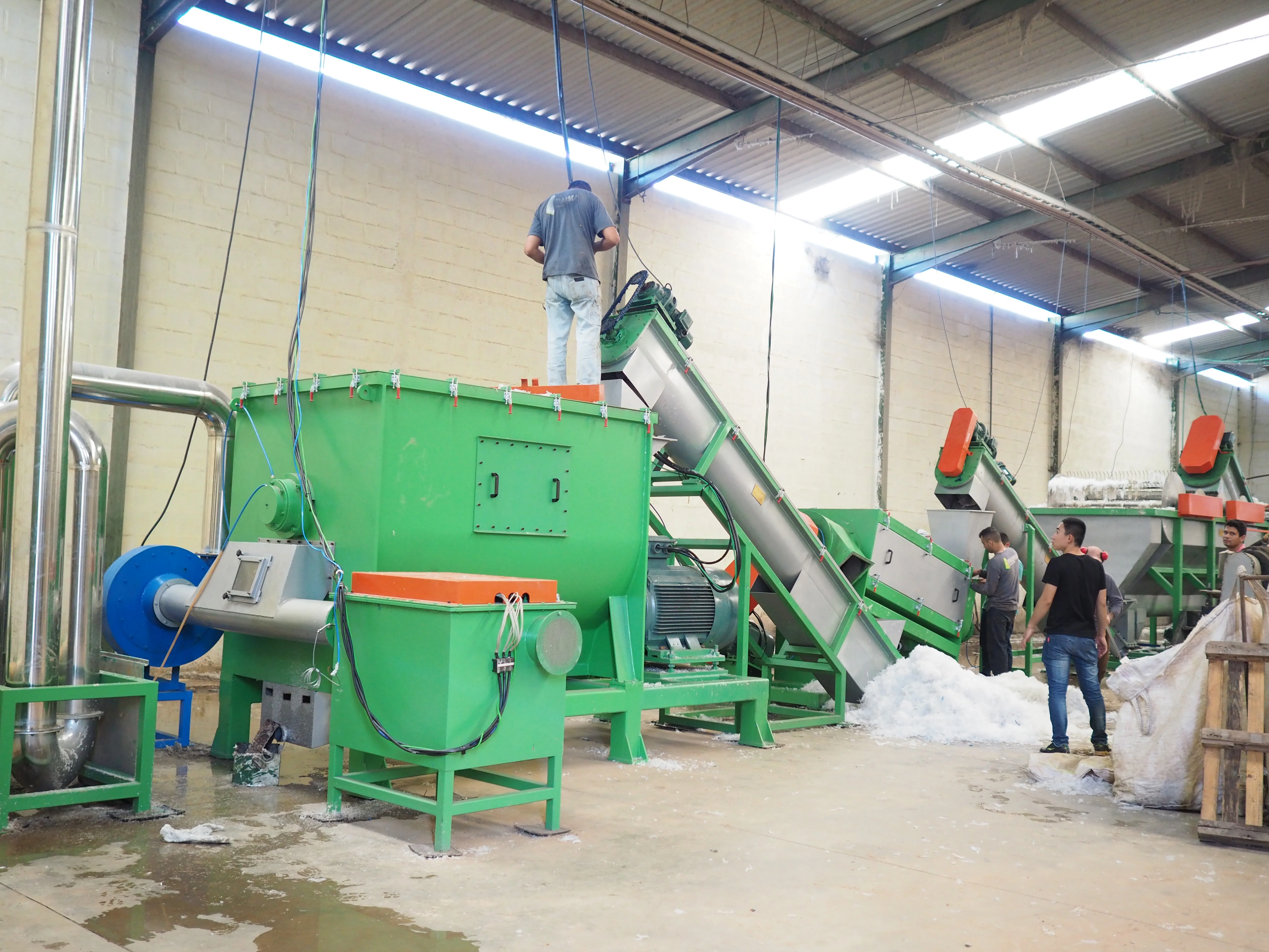 Germany, Europe — Servo Tube Shrinking Machine, Stainless Steel HVAC Components